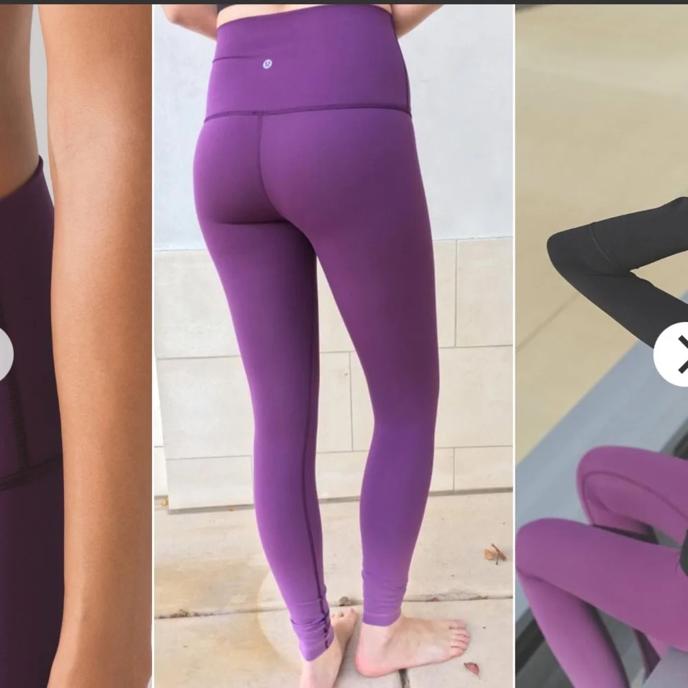 LuluLemon Wunder Under High Rise ombre leggings - Picture 3 of 14